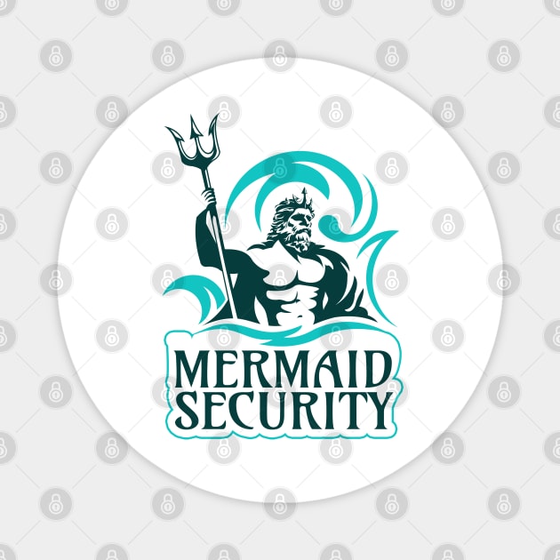 Mermaid Security Magnet by LotusTee